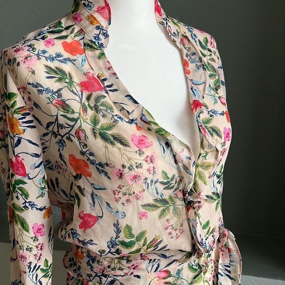 Julia Jordan Floral Wrap Dress - Picture 4 of 6